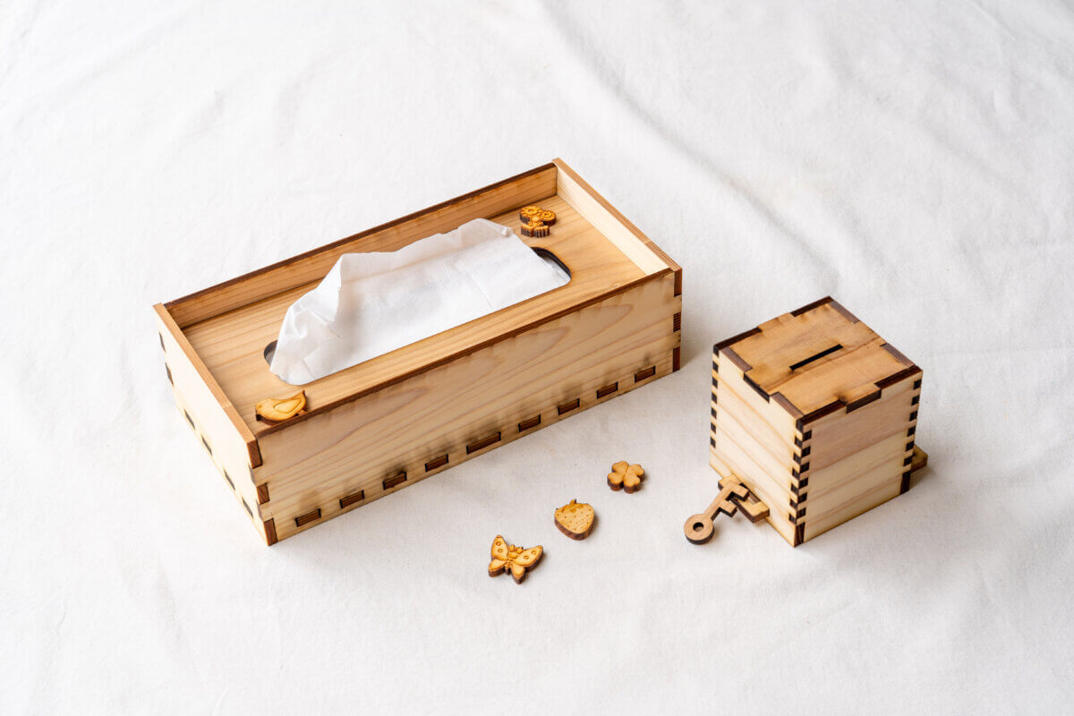 京都で育った杉の木で小物づくり＜6/6＞