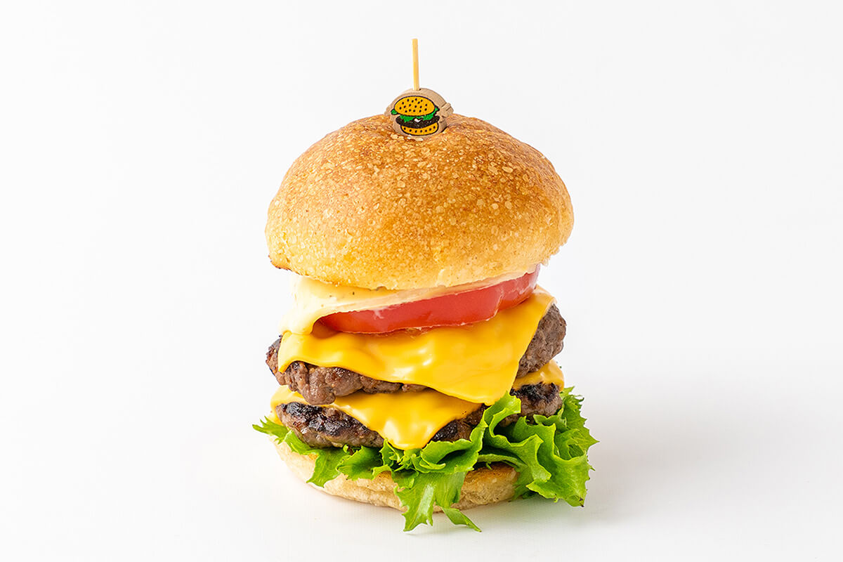 醤熟成グラスフェッドビーフ・W　GOOD バーガー